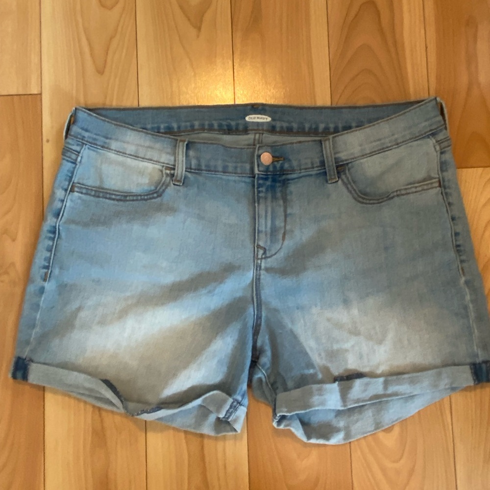 Old Navy Blue Jean Shorts size 14